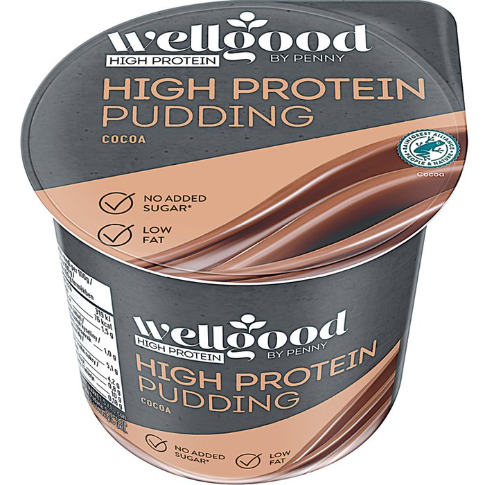 WELLGOOD HIGH PROTEIN CSOKOLÁDÉ ÍZŰ PUDING