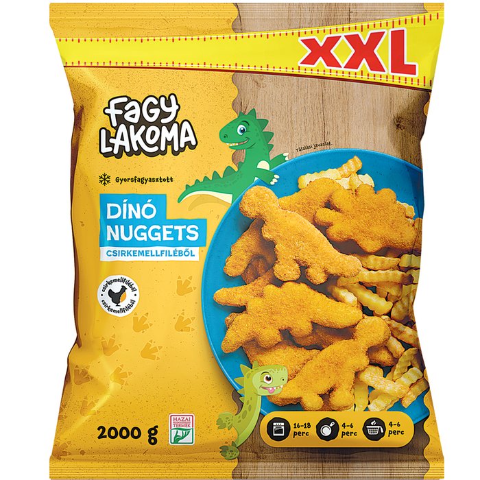 FAGYLAKOMA DÍNÓ NUGGETS XXL