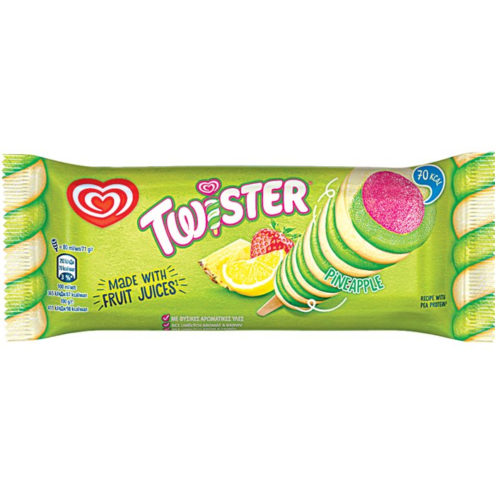 TWISTER GREEN JÉGKRÉM