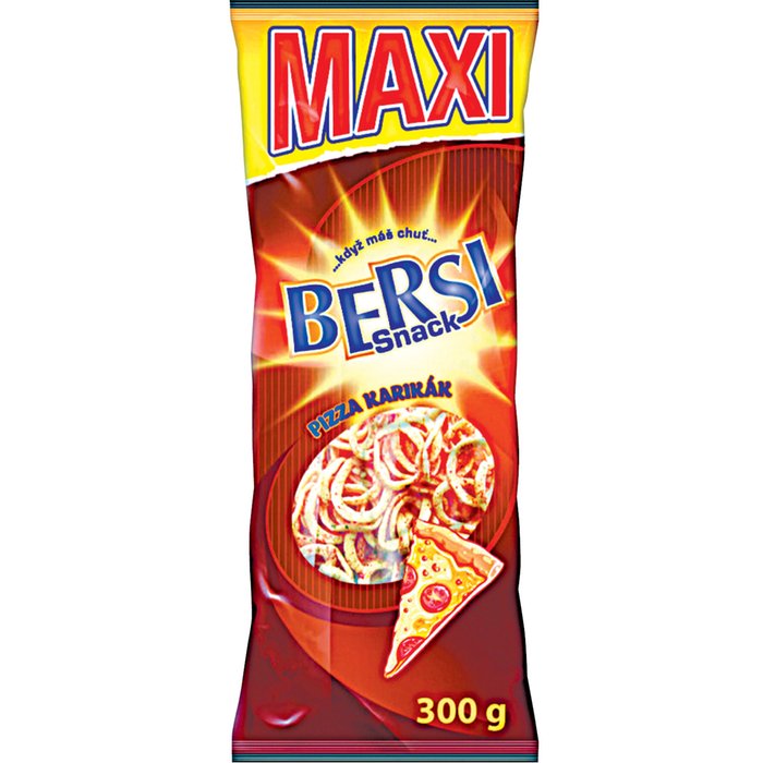 BERSI SNACK MAXI PIZZÁS EXTRUDÁLT SNACK MAXI