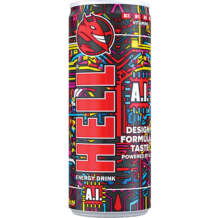 HELL A.I. ENERGY DRINK