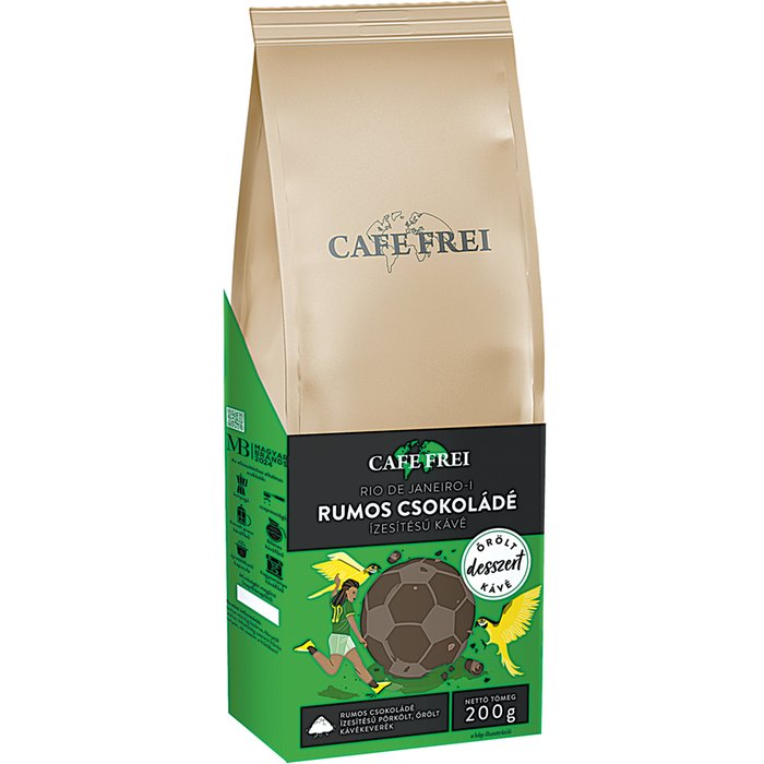 CAFE FREI RUMOS CSOKOLÁDÉ ÍZŰ ŐRÖLT DESSZERT KÁVÉ