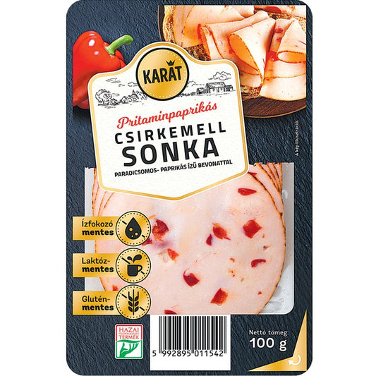 KARÁT PRITAMINPAPRIKÁS CSIRKEMELL SONKA