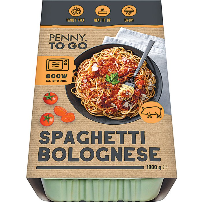 PENNY TO GO SPAGHETTI BOLOGNESE