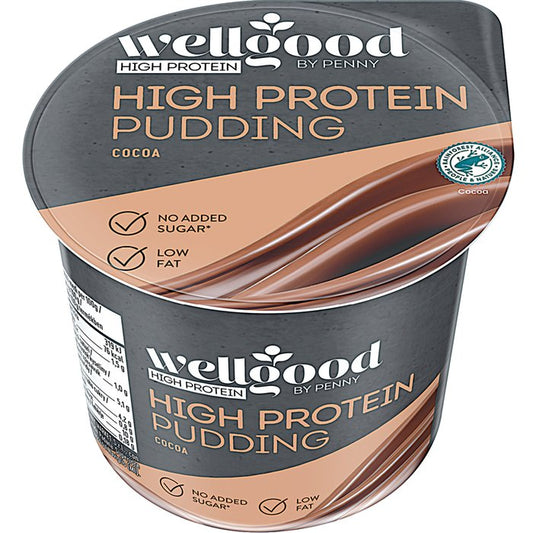 WELLGOOD HIGH PROTEIN CSOKOLÁDÉ ÍZŰ PUDING