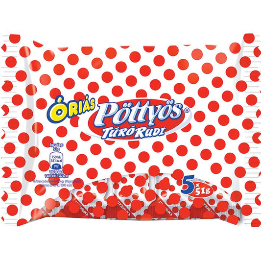 PÖTTYÖS ÓRIÁS TÚRÓ RUDI ÉTCSOKOLÁDÉS MULTIPACK