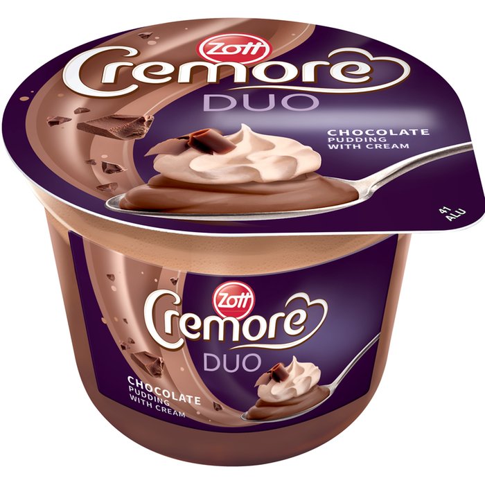 ZOTT CREMORE DUO CSOKOLÁDÉ ÍZŰ DESSZERT