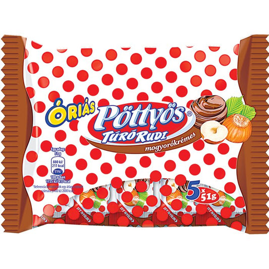 PÖTTYÖS ÓRIÁS MOGYORÓKRÉMES TÚRÓ RUDI MULTIPACK