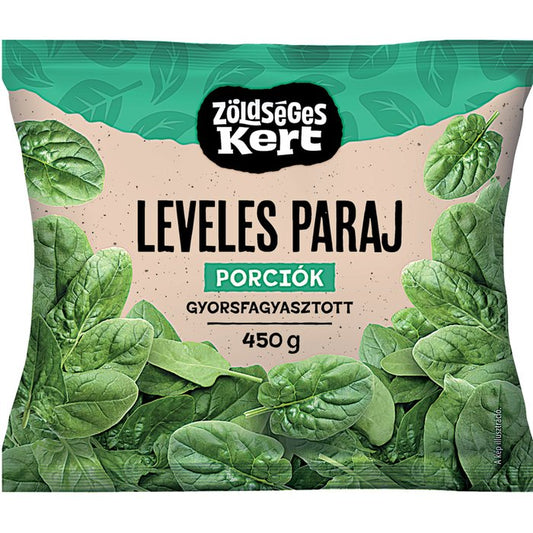 ZÖLDSÉGESKERT LEVELES PARAJ PORCIÓK