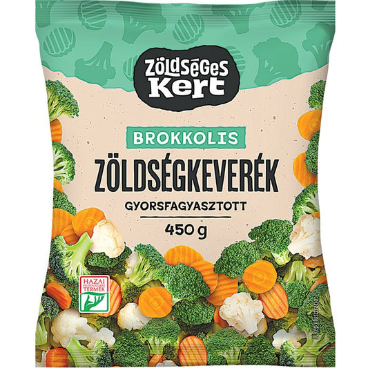 ZÖLDSÉGESKERT BROKKOLIS ZÖLDSÉGKEVERÉK