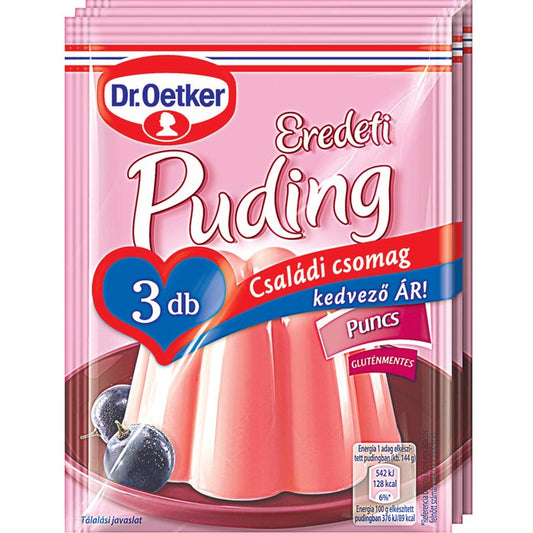 DR. OETKER EREDETI PUNCS ÍZŰ PUDING