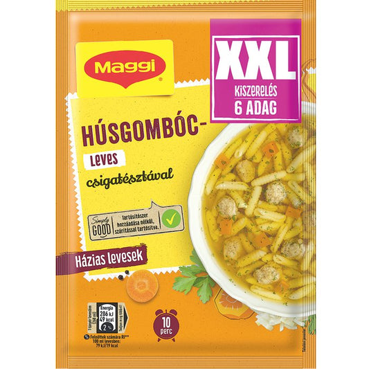 MAGGI XXL HÚSGOMBÓCLEVES CSIGATÉSZTÁVAL