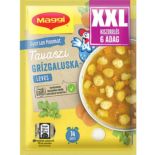 MAGGI XXL TAVASZI GRÍZGALUSKA LEVES