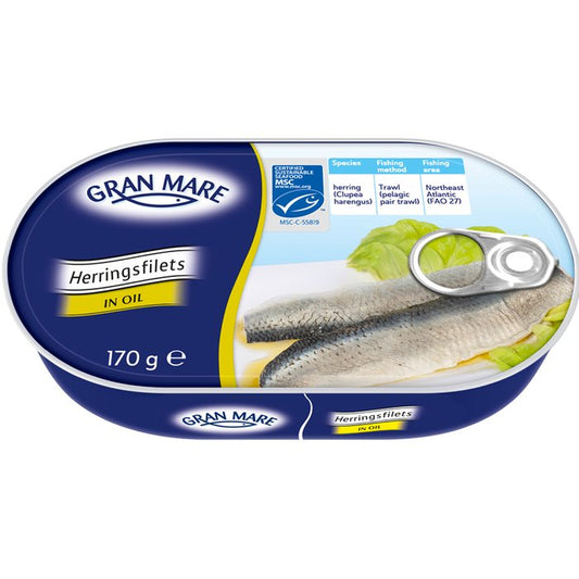GRAN MARE HERING FILÉ OLAJBAN