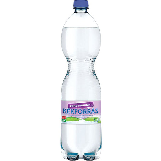 KÉKFORRÁS FEKETERIBIZLI ÍZŰ ÜDÍTŐITAL +50 FT BETÉTDÍJ