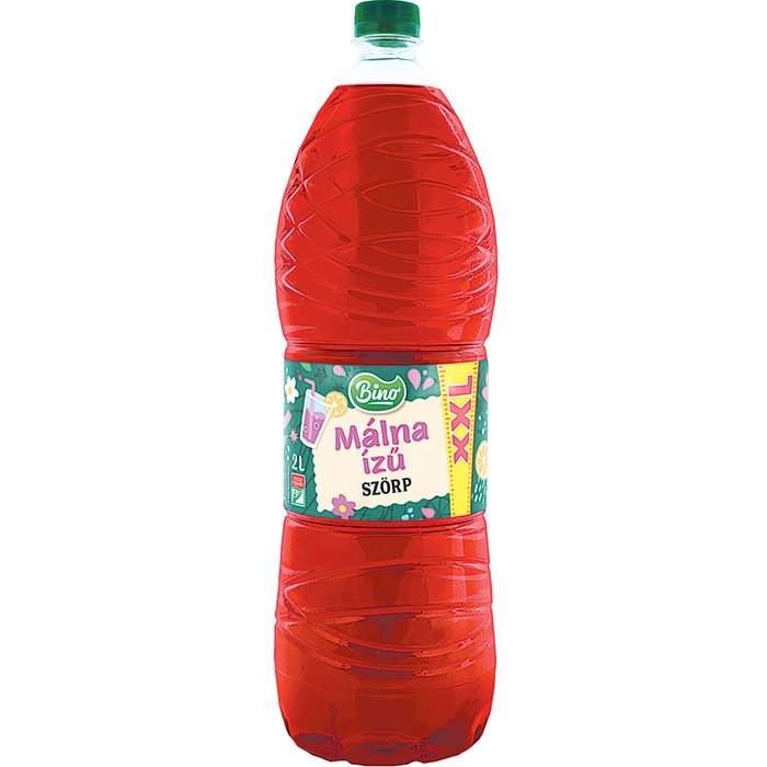 BINO MÁLNA ÍZŰ SZÖRP XXL +50 FT BETÉTDÍJ