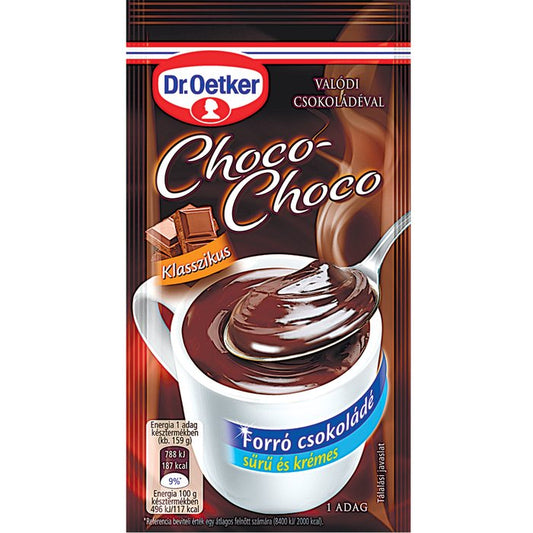 DR. OETKER CHOCO-CHOCO KLASSZIKUS FORRÓ CSOKOLÁDÉ