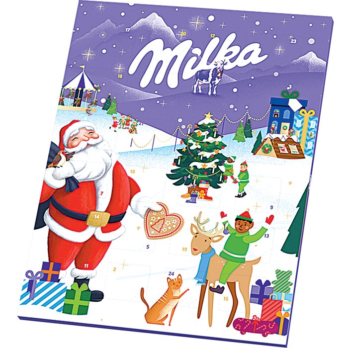MILKA ADVENTI KALENDÁRIUM